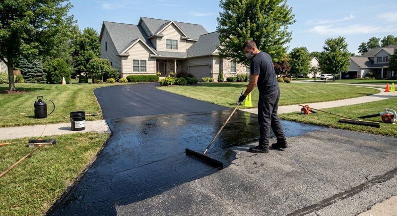 Driveway Sealcoating in San Antonio, TX
