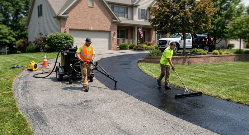 Residential Driveway Sealcoating in Fort Myers, FL