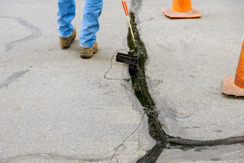 Asphalt Crack Sealing in Greenville, SC